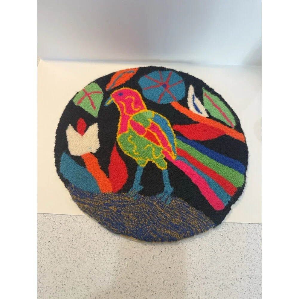 Vtg  Venezuela Bird Handmade Colorful 15